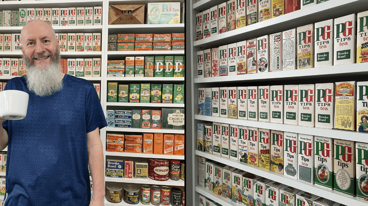 ‘Britain’s dullest man’ has a £5,000 tea collection despite not drinking it