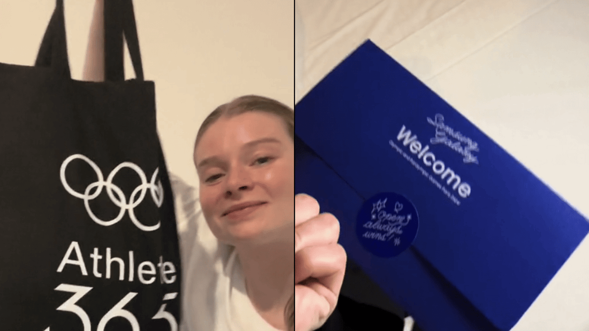 Olympian shares incredible items they all get inside 'athlete's gift
