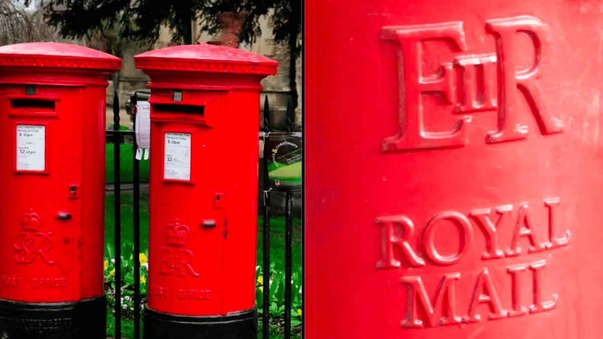 E R Post Box Symbol People are just finding out what symbols 'GR' & 'ER' on postboxes mean