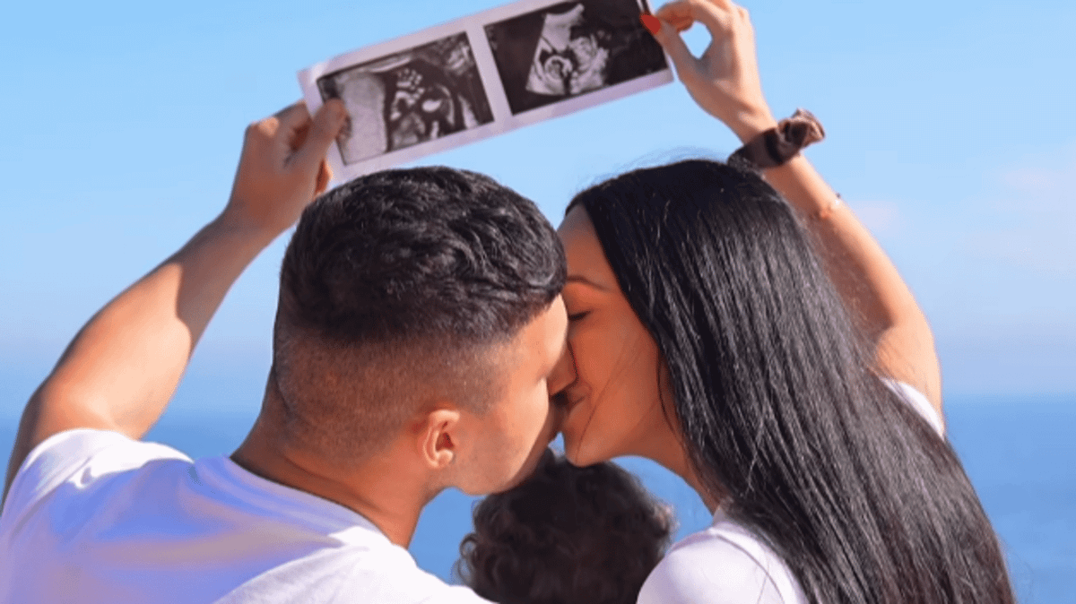 Soap star announces she is pregnant with 'step-brother's' baby