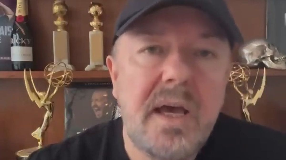 Ricky Gervais claims '100 million people' saw his 'banned' adverts on ...