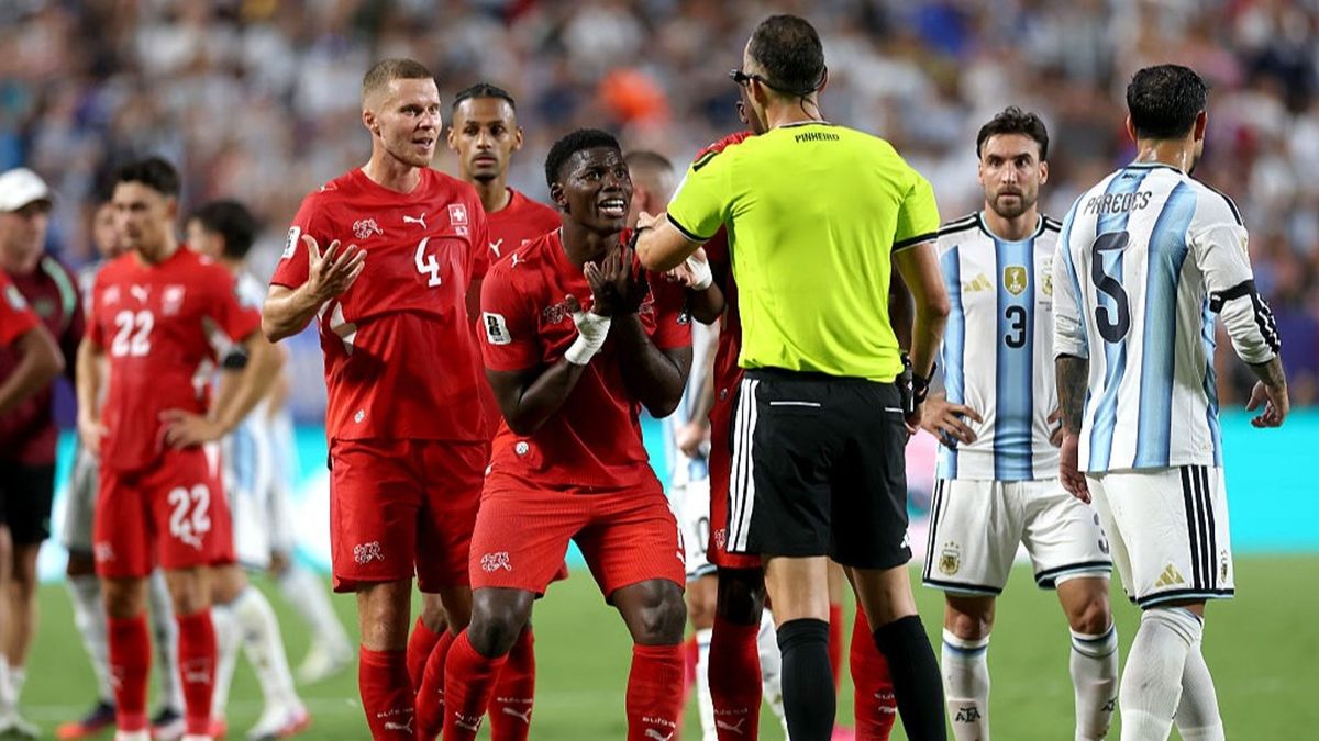 Switzerland fans send warning to England ahead of semi-final against Argentina