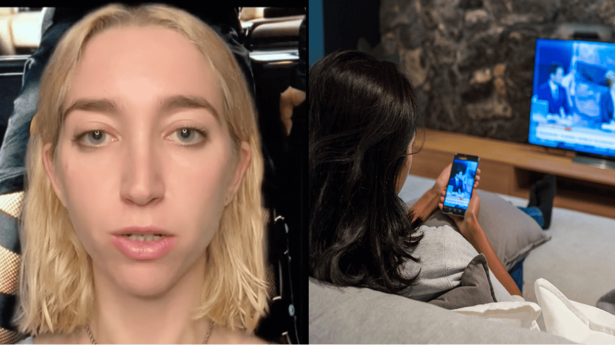 Woman tells people new movie you should see if you can't watch TV ...