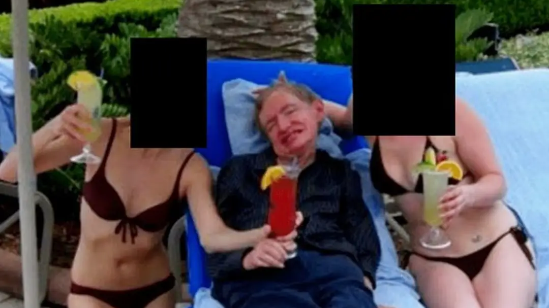 Stephen Hawking's family clarify identity of women pictured with professor in bikinis in Epstein files
