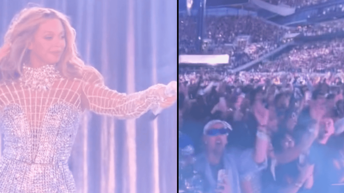 Beyoncé actually has to tell London audience to stop singing during ...