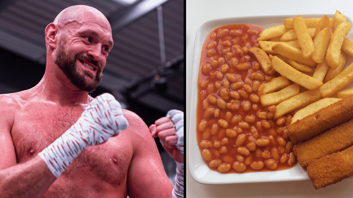 Tyson Fury orders 'death row meal' fish fingers, chips and beans in ...
