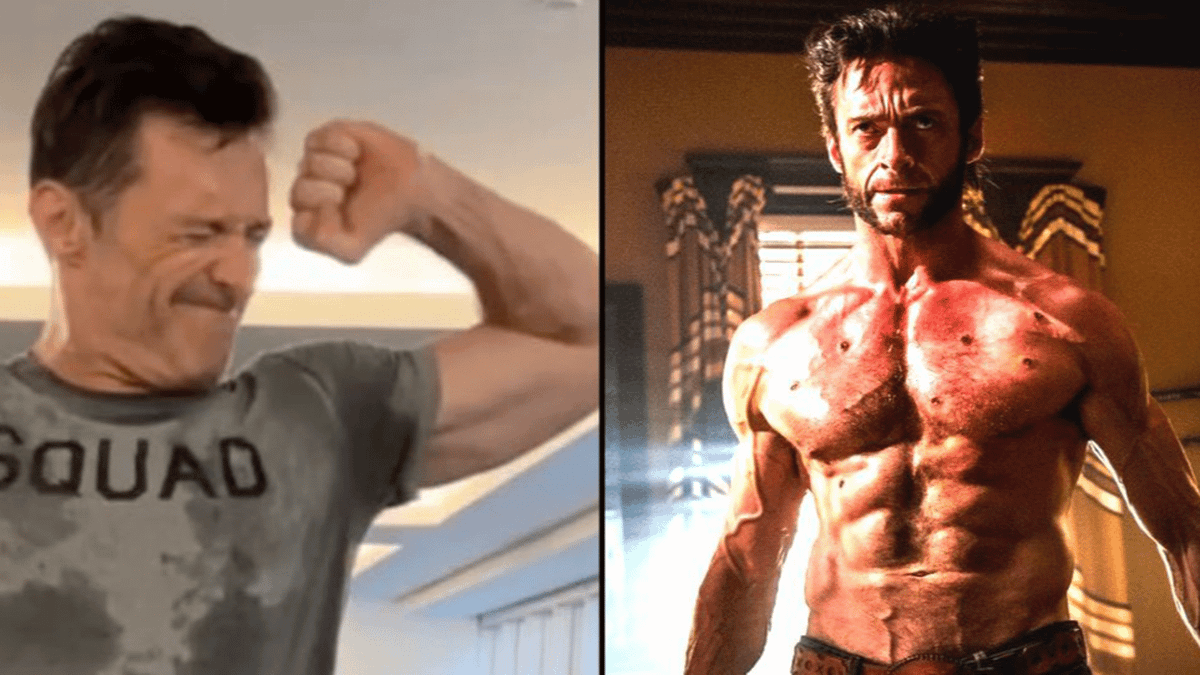 Hugh Jackman has shared a glimpse into his Wolverine training for ...