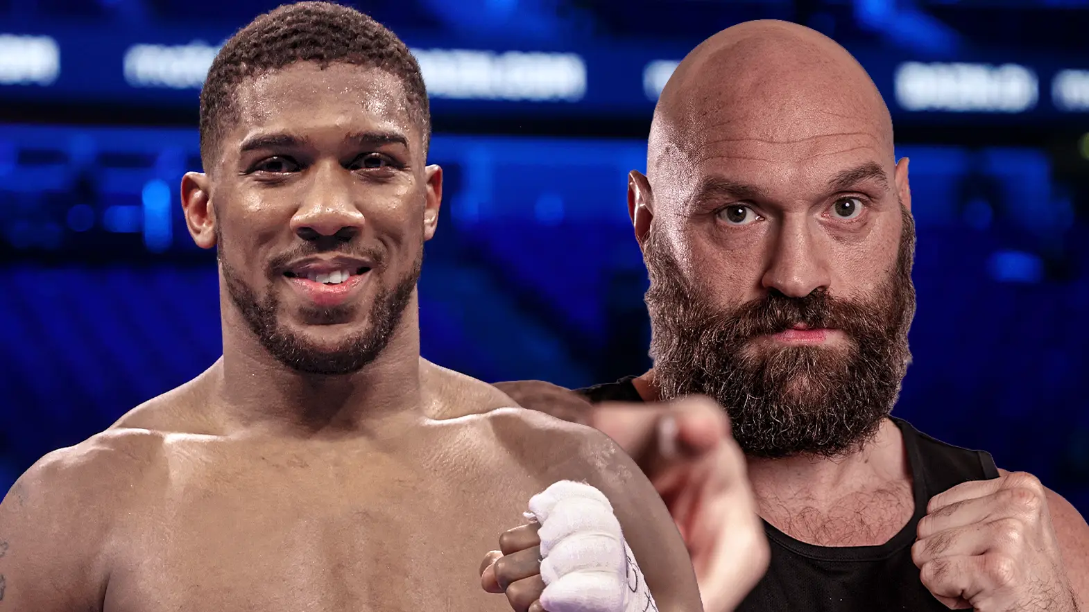 Tyson Fury during the modern Fury-Joshua build-up