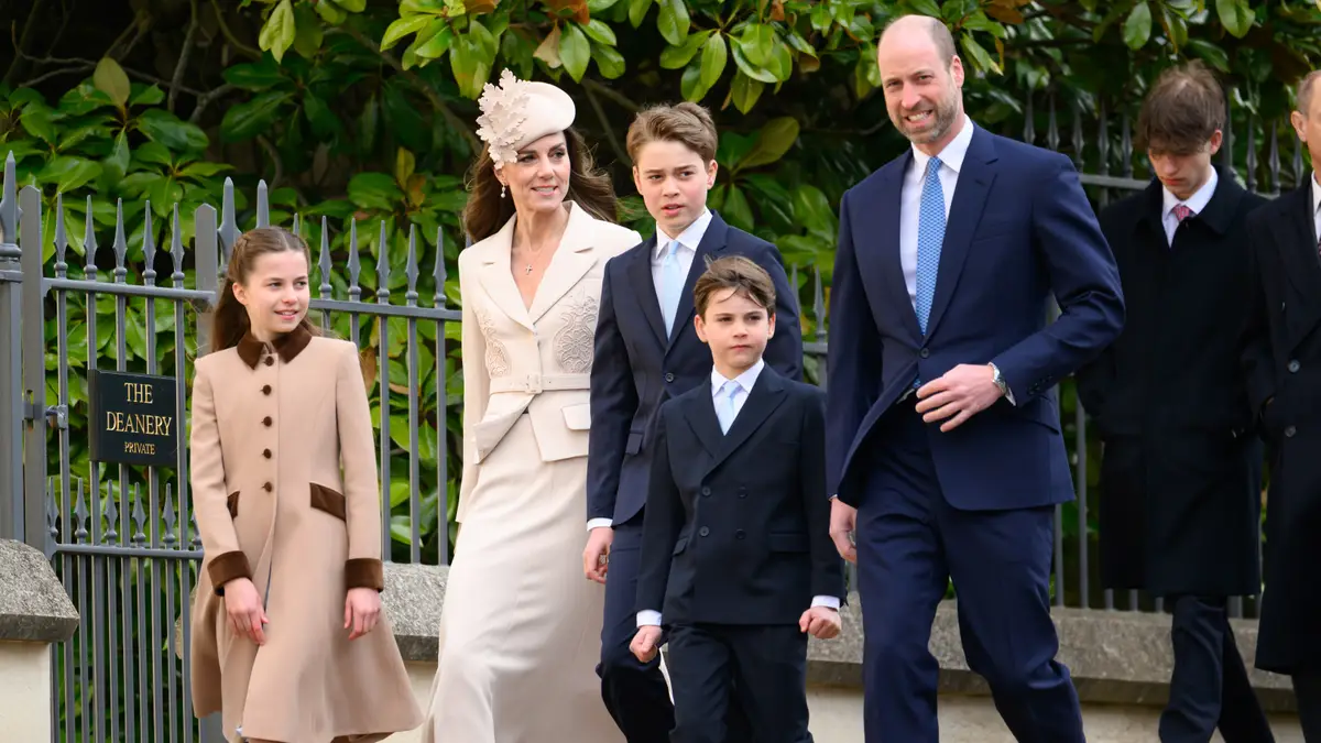 Royal Family member that's hardly ever seen is spotted at Easter service leaving fans confused