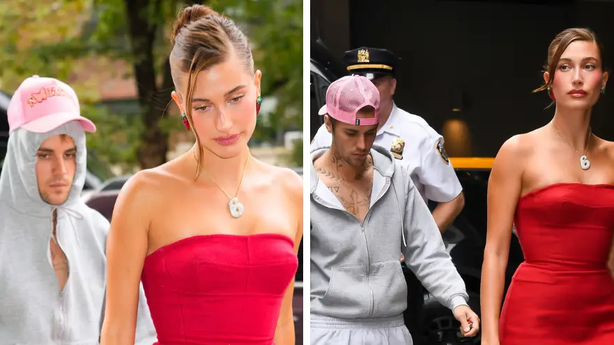 Justin Bieber and Hailey Bieber's outfits to event leave fans seriously  confused