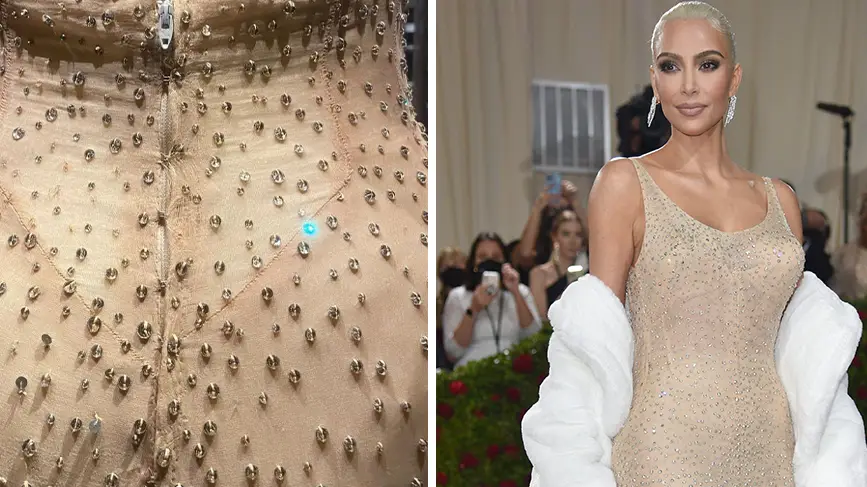 Kim Kardashian Accused Of Damaging Marilyn Monroe's Dress