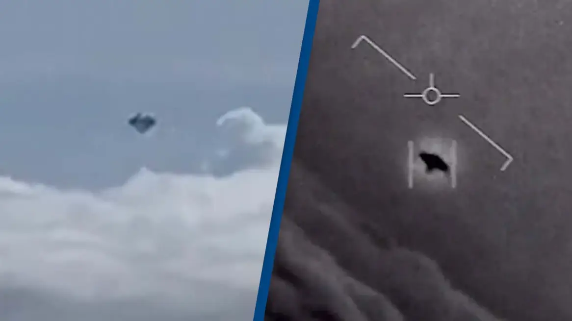 Pᴀssengers on separate planes capture footage of 'identical UFOs' resembling Pentagon footage