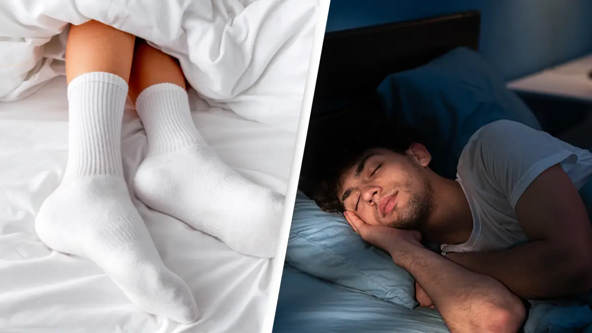 Experts reveal 'disgusting' reason why you should never wear socks to bed