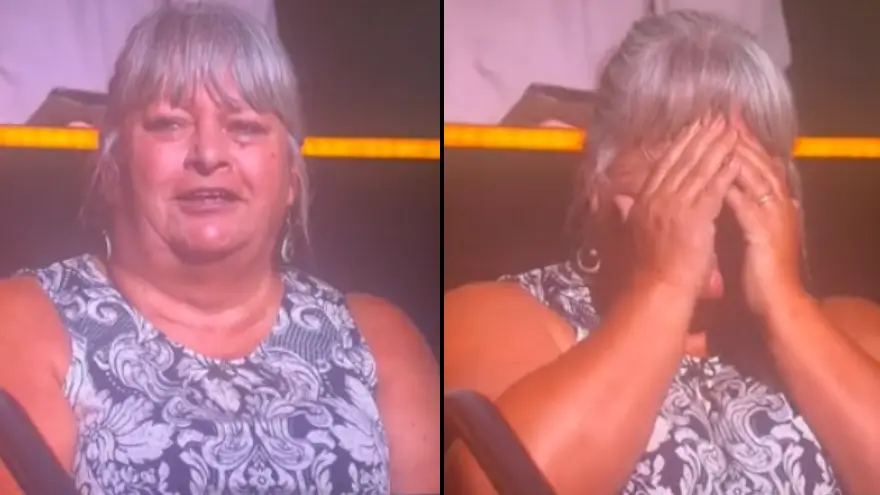 Woman holds head in hands after realising mistake in 1-9 The 1% Club  question