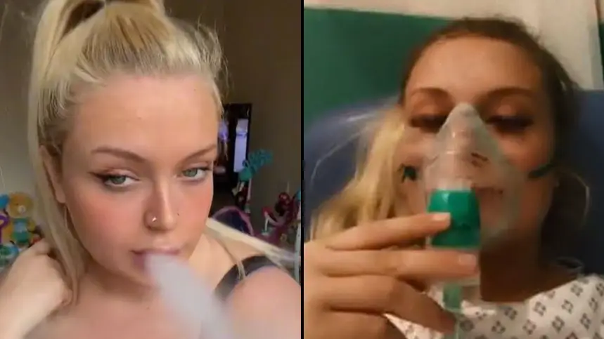 Girl who fell asleep with vape claims she's got 'popcorn lung' and could  need oxygen tank