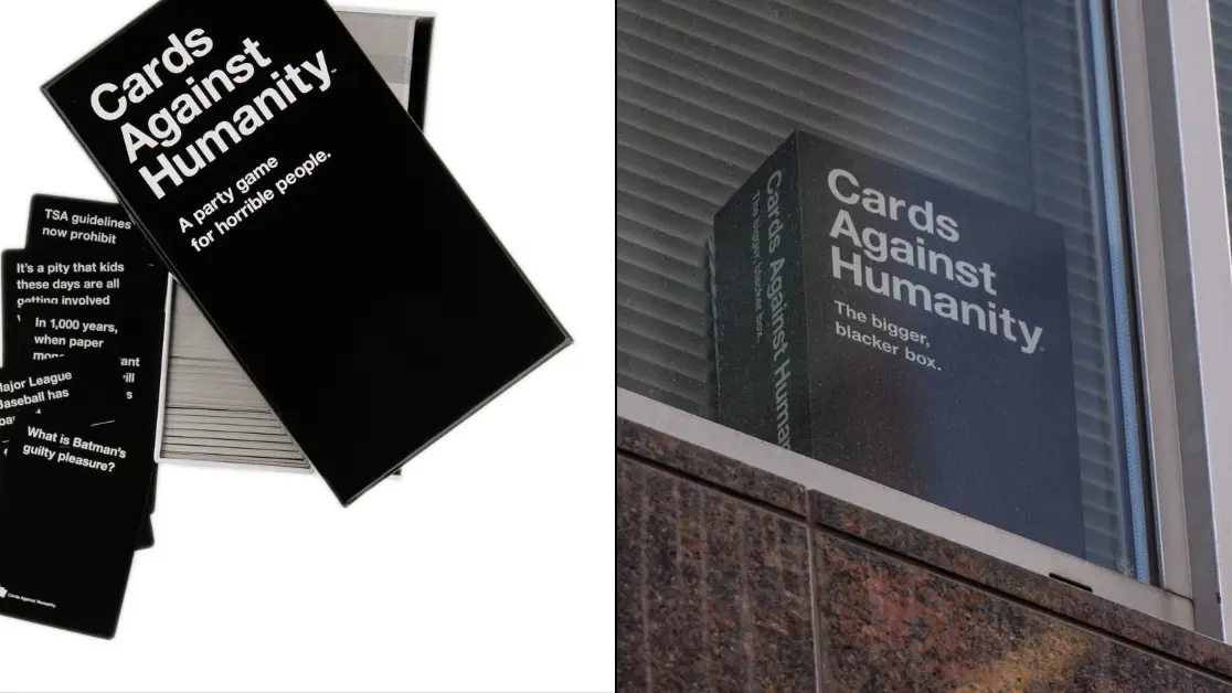 cards against humanity holographic card MintKeeper - Toploader Binder