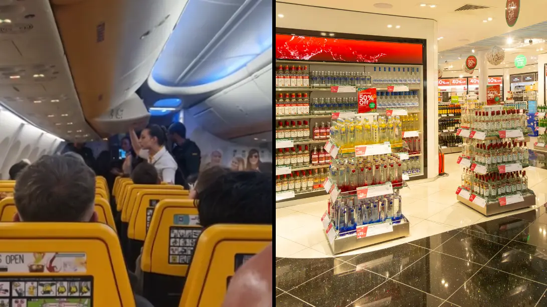 ryanair on board duty free cigarettes Strict duty free rule that saw Ryanair passenger escorted from Benidorm  flight in emergency landing