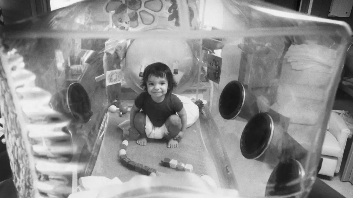 Bubble boy' spent life in plastic chambers and couldn't interact