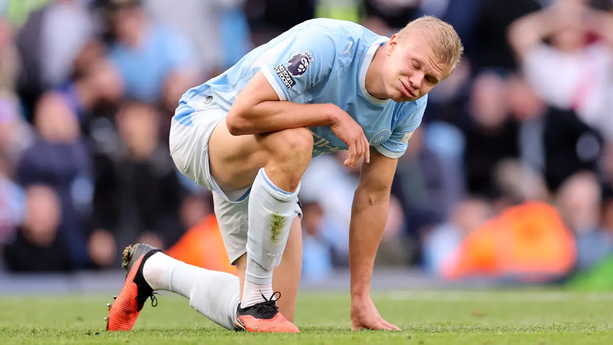 Rövid pihenőt kapott a Manchester Citytől Erling Haaland a Liverpool elleni rangadó előtt