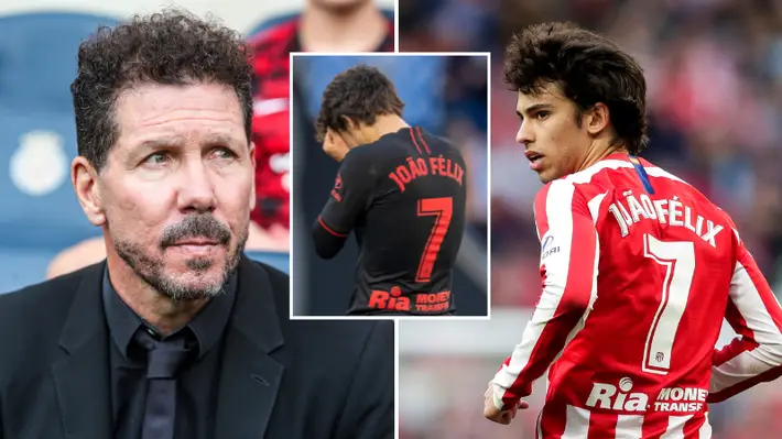 Joao Felix brutally stripped of the No.7 shirt by Atletico Madrid