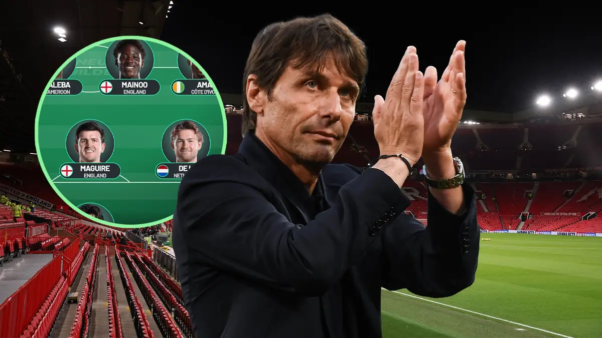 Így állhat fel a Manchester United Antonio Conte irányításával a SPORTbible elemzése szerint