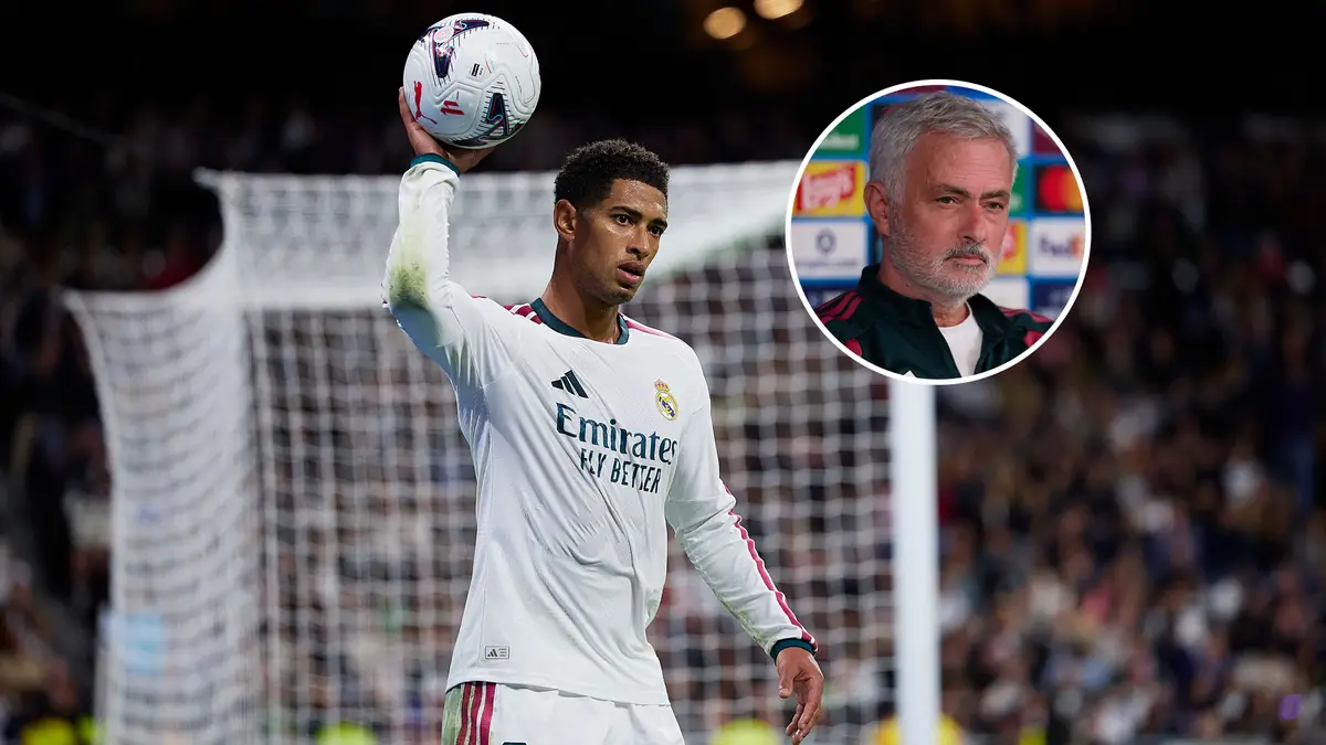 Jose Mourinho álmélkodik azon, amit Jude Bellingham művel minden nap a Real Madridnál