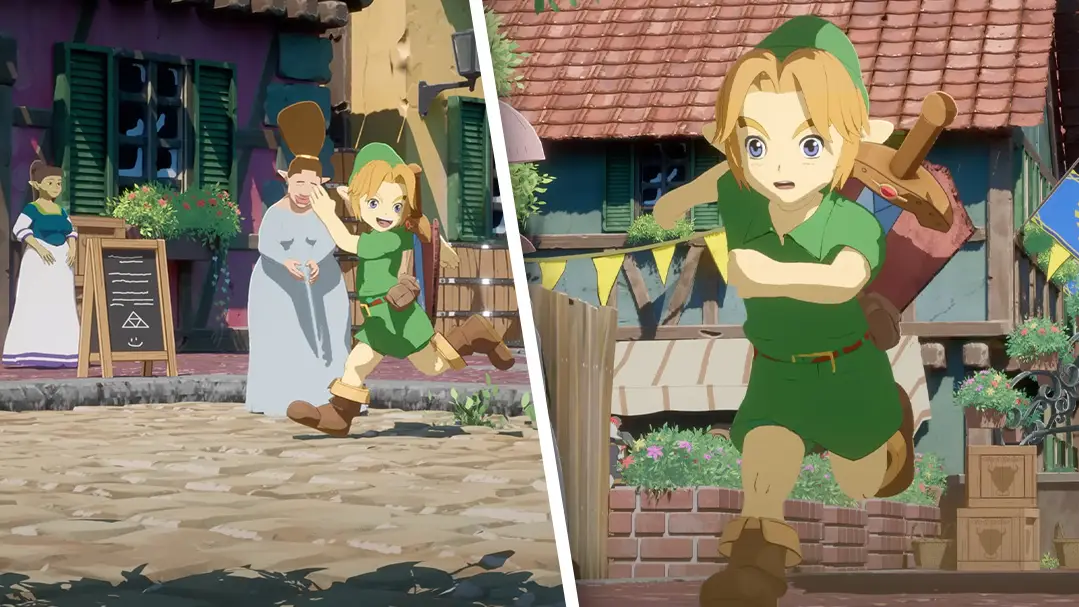 What if Zelda Looked Like a Ghibli Movie?
