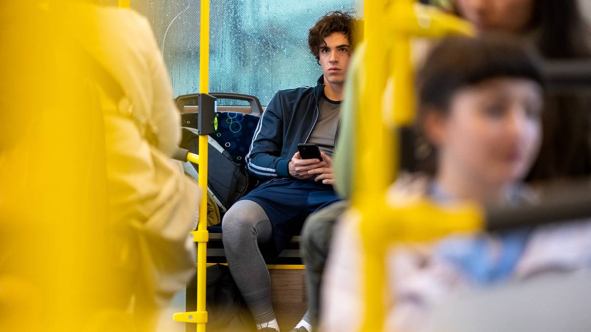 Passengers who blast music from their phones on buses could be fined £100
