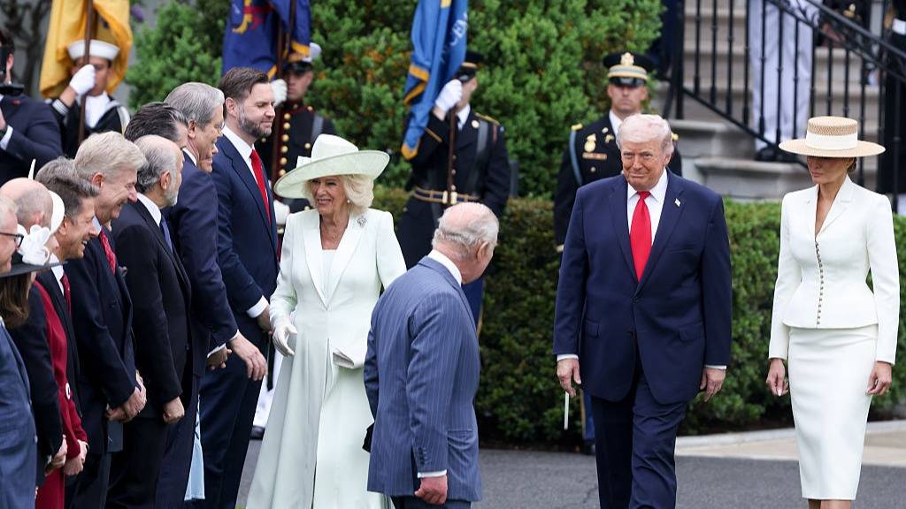 Reality behind 'disrespectful gesture' Donald Trump made to Camilla during state visit
