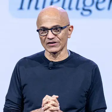 Microsoft CEO Satya Nadella (David Paul Morris/Bloomberg via Getty Images)