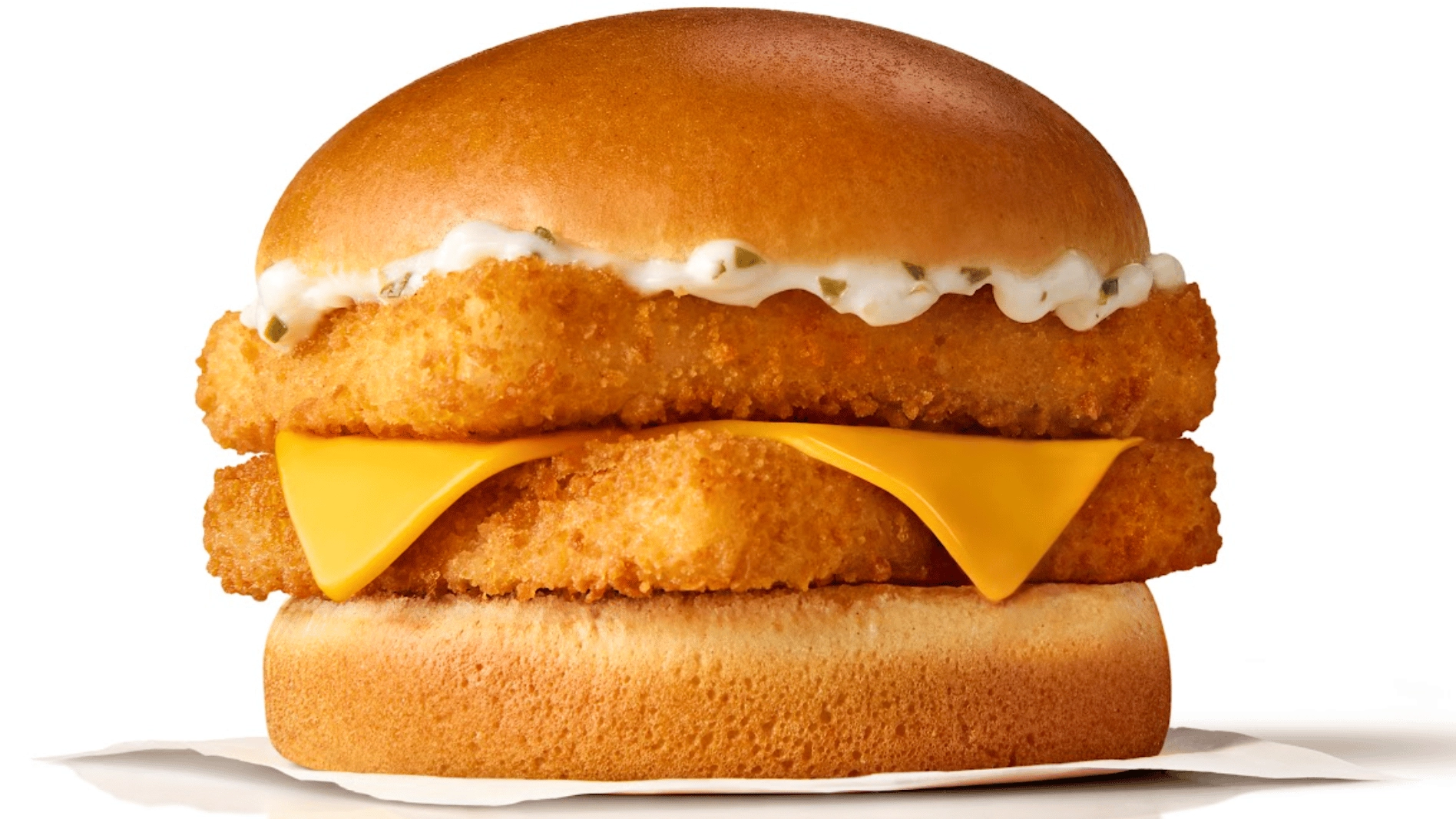 McDonald's debuts epic Double Filet-o-Fish as it launches at bargain price