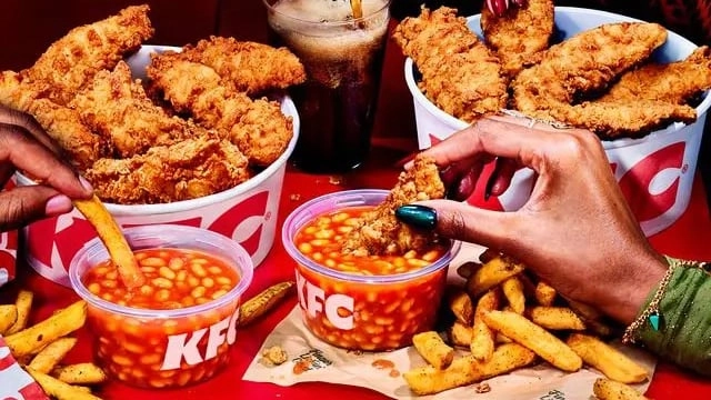 KFC shares full festive menu with beloved burger back after five years