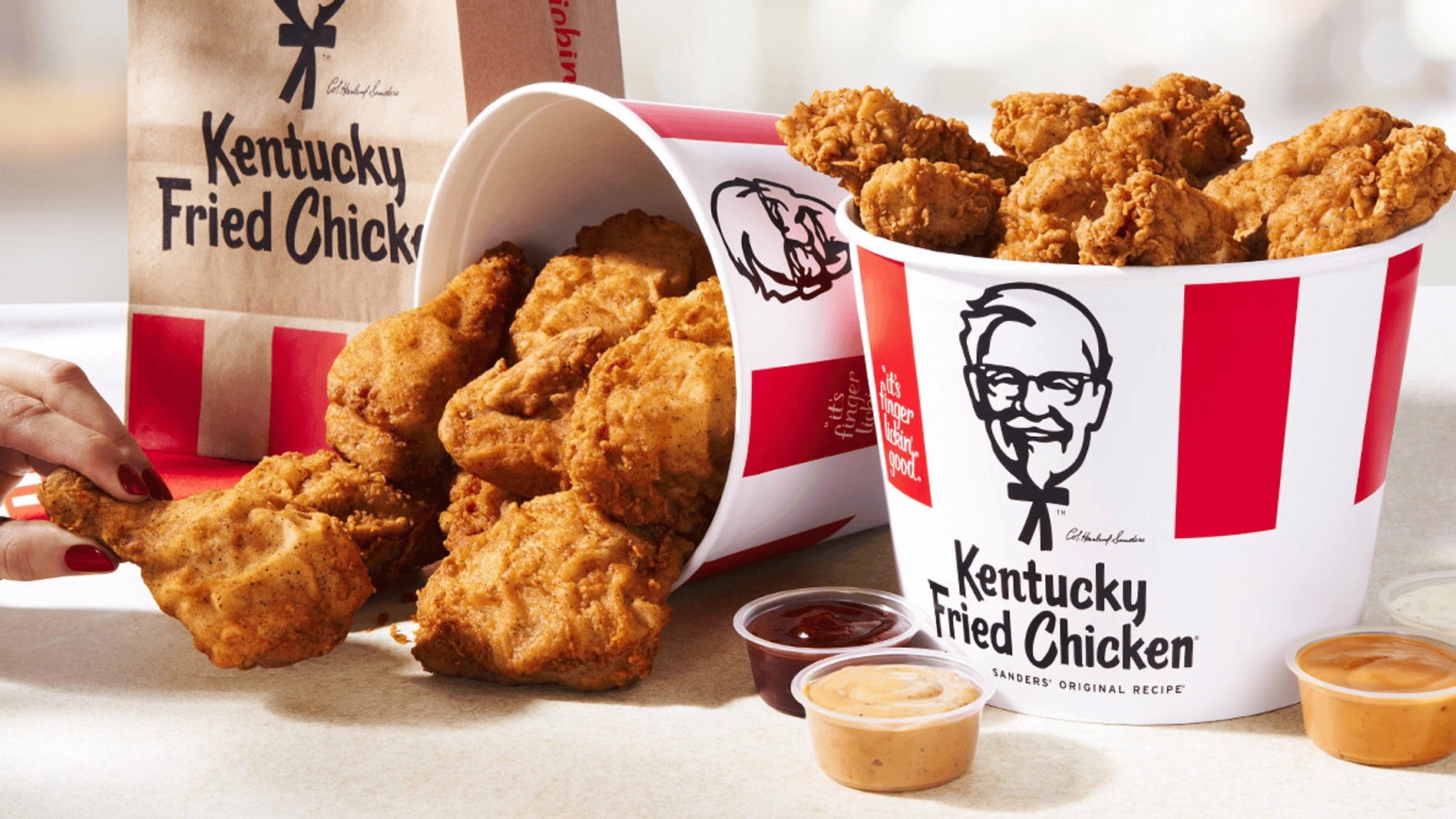 KFC is giving out free buckets of chicken as part of 'comeback era'