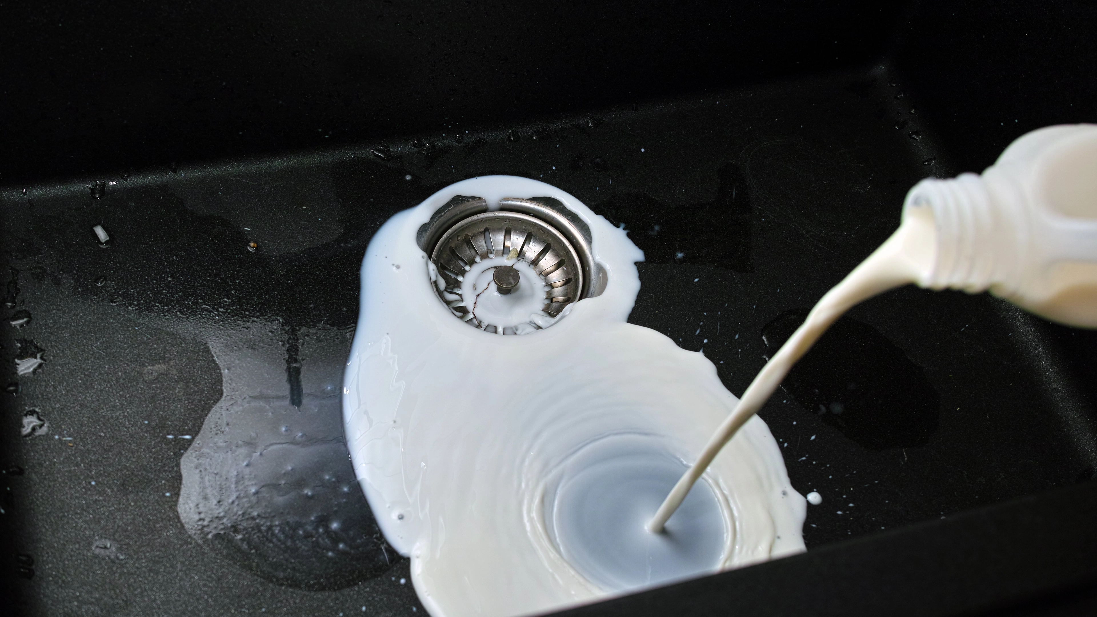 Warning over why you should never pour milk down the sink