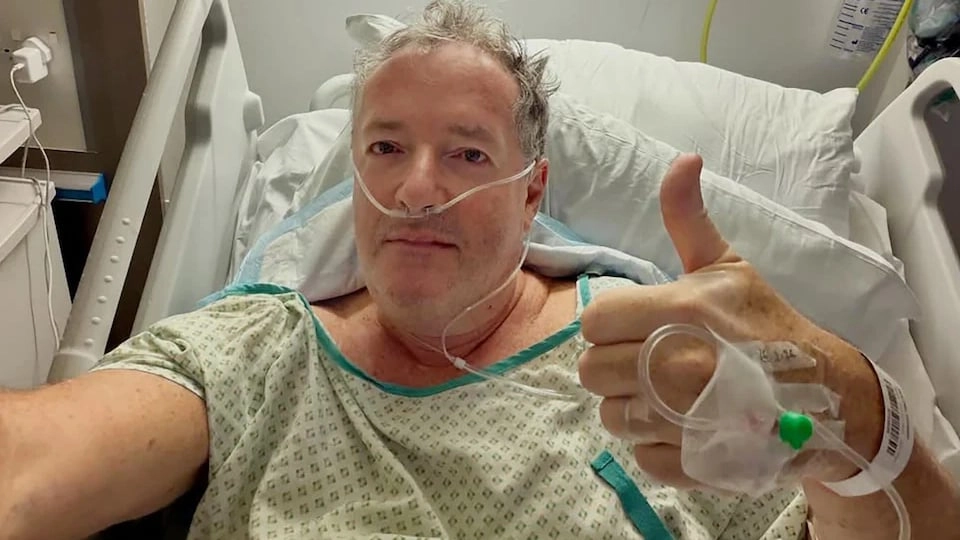 Piers Morgan hospitalised after accident at London restaurant