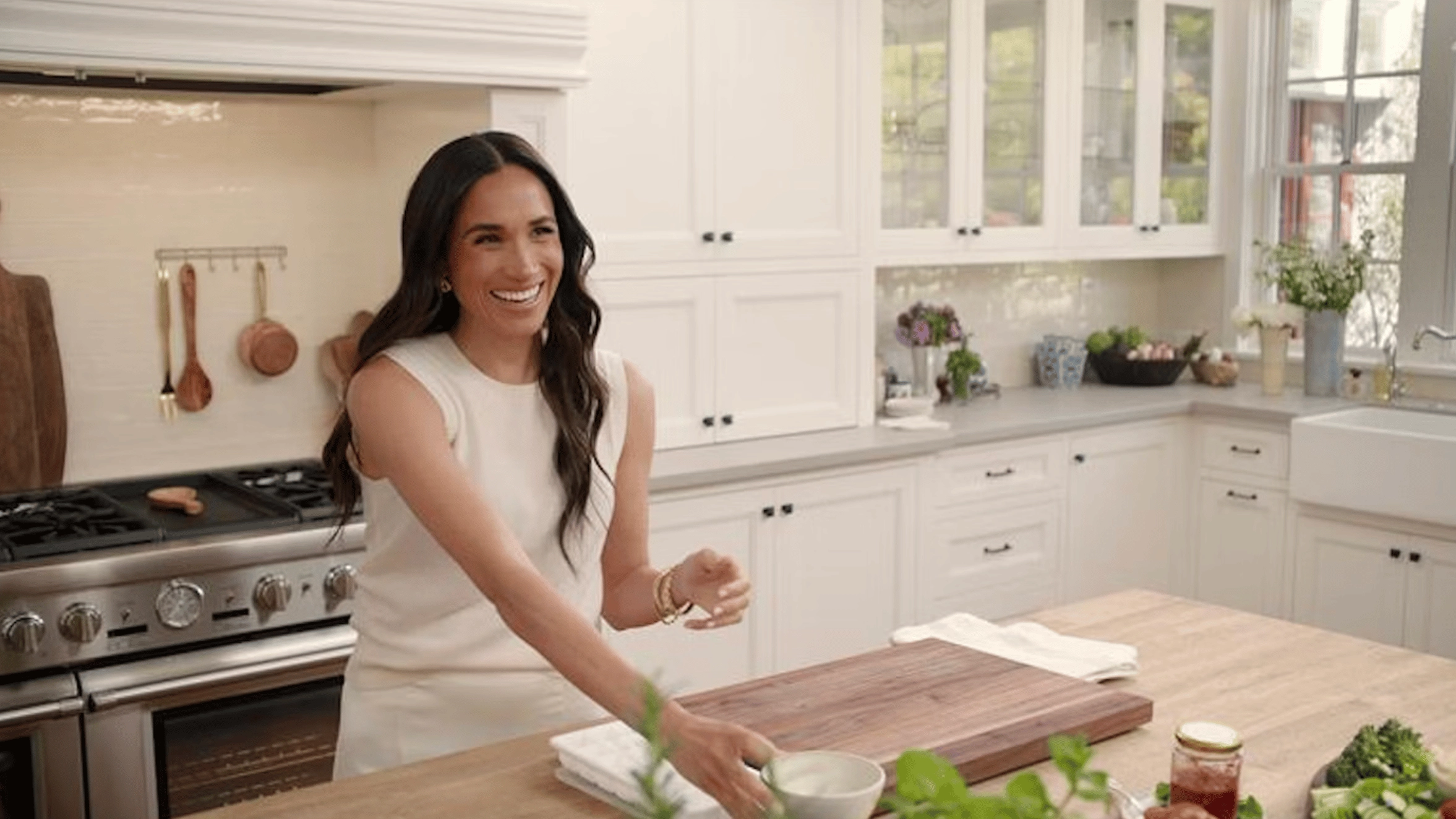 Meghan Markle defended after people spot 'embarrassing' mistake in photo on her website