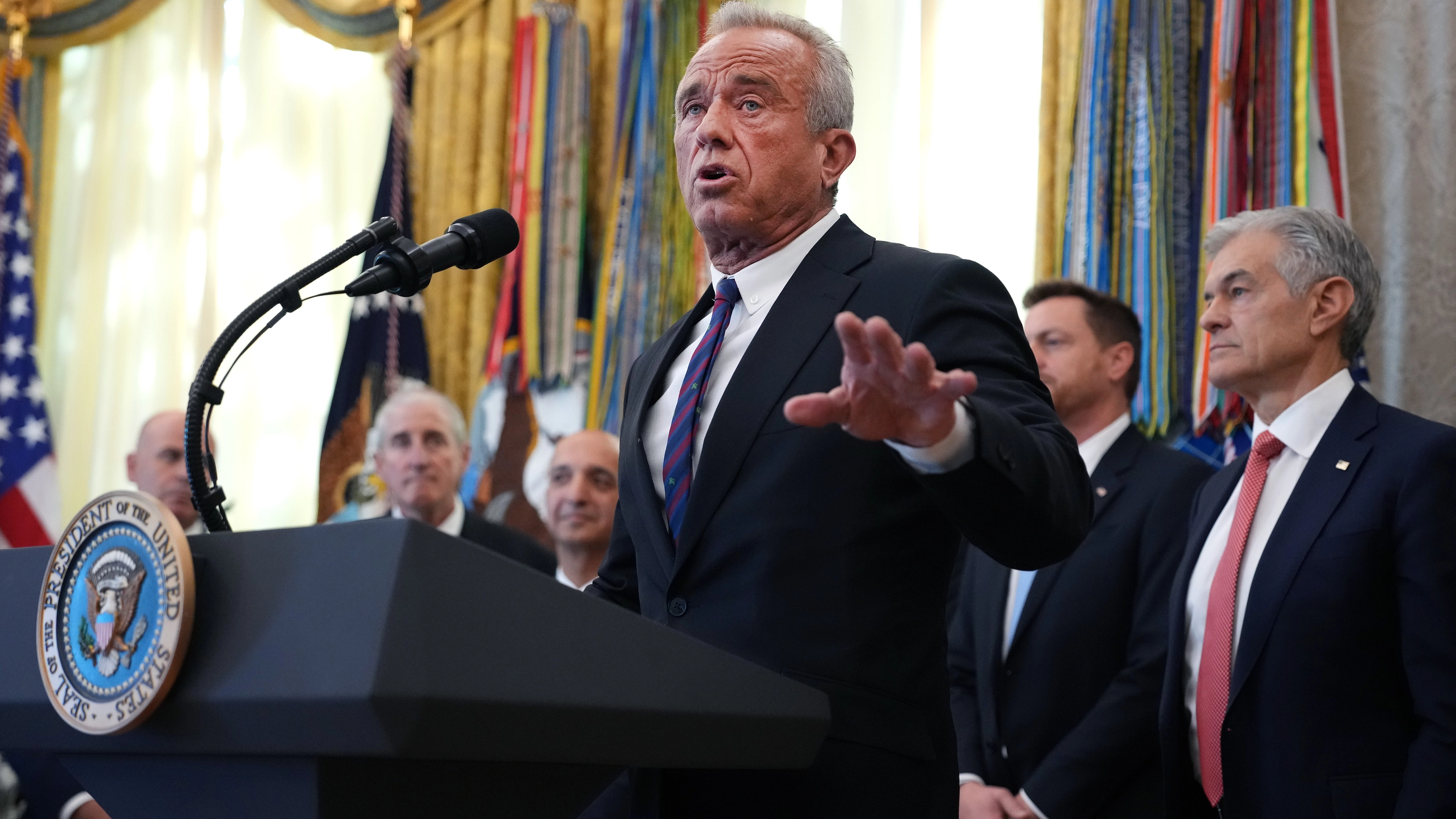 Robert F Kennedy Jr announces new 'dietary guidelines' for all Americans