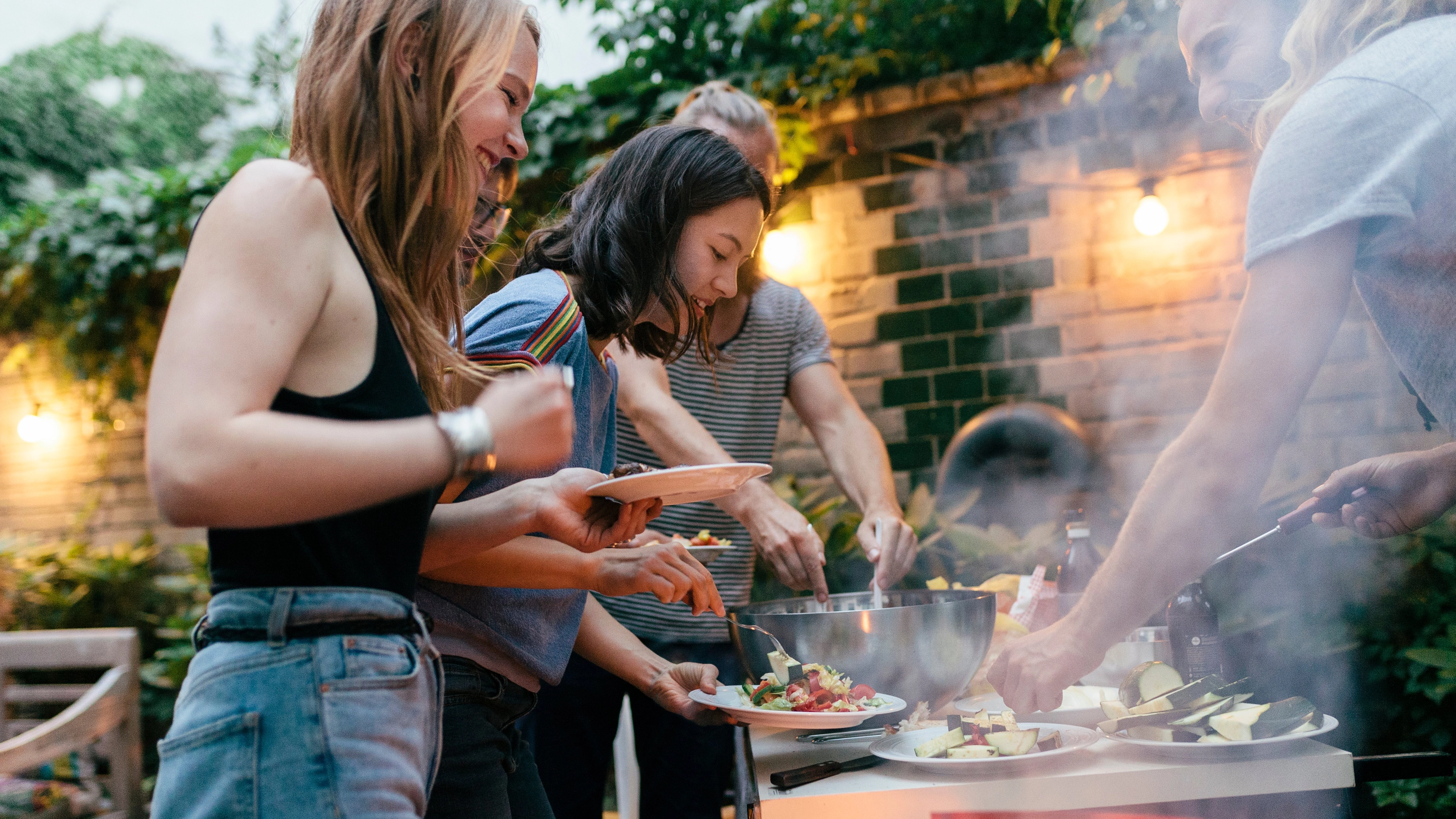 Woman defended after being branded 'offensive' for taking own vegan food to BBQ