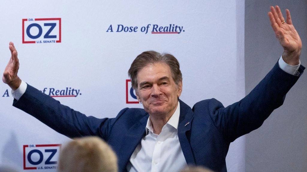 Dr Oz tells federal staff to 'practice portion control' in bold Christmas email
