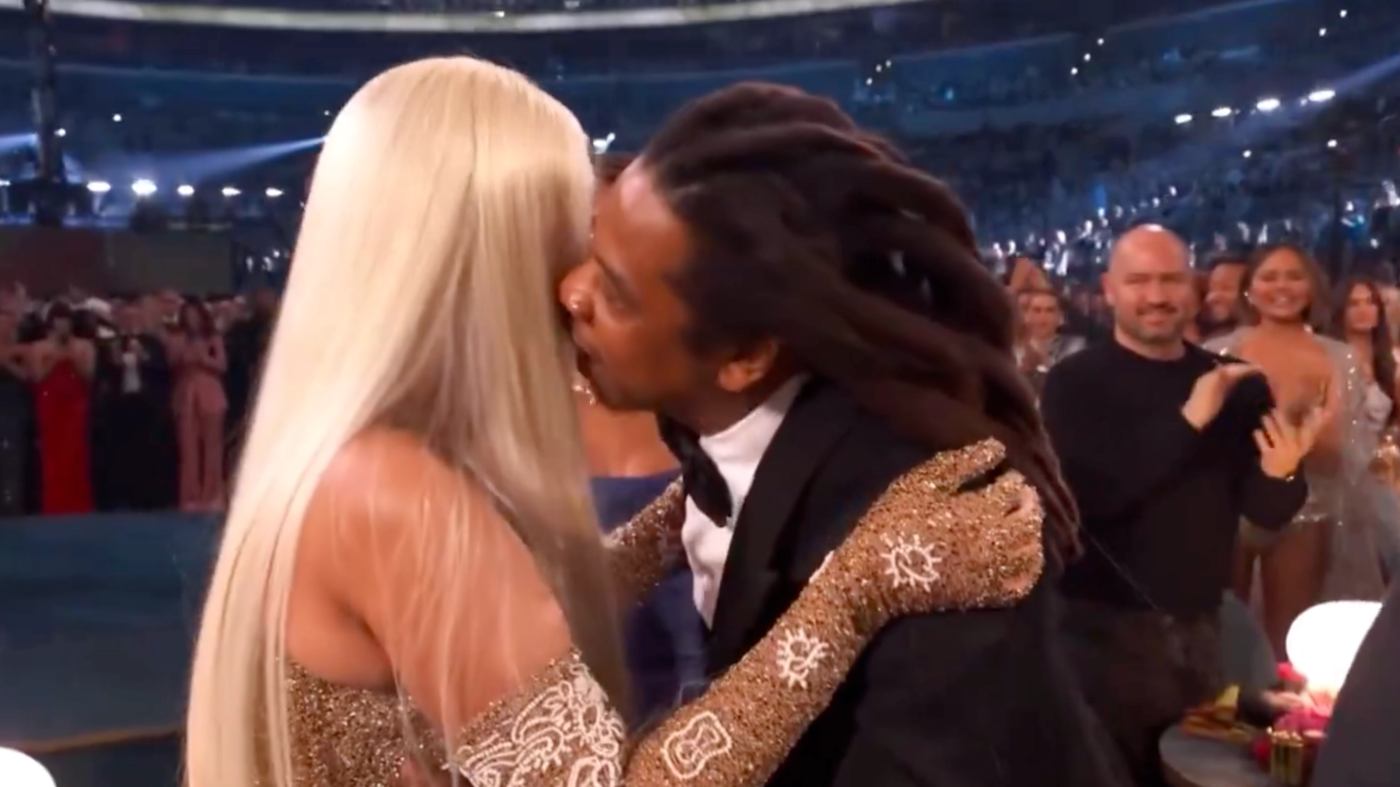 Lip reader reveals what Jay-Z whispered to Beyoncé during intimate Grammys moment