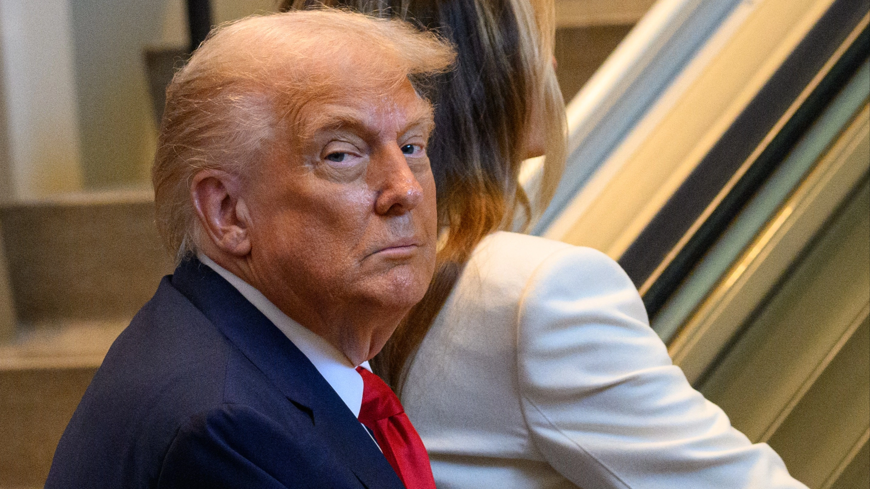 People convinced Donald and Melania Trump were ‘sabotaged’ after incident during UN appearance