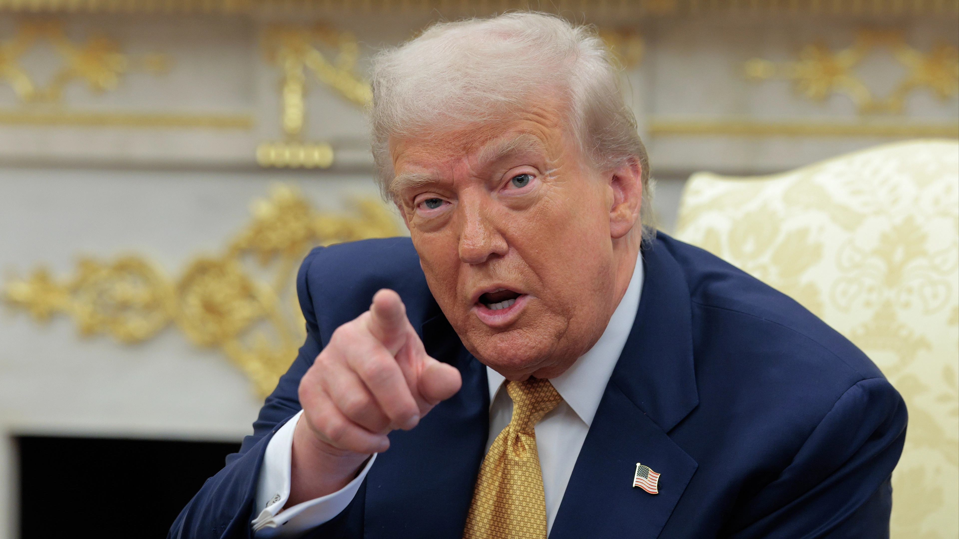 Donald Trump fuels outrage after 'bragging' about 24k golden Oval Office