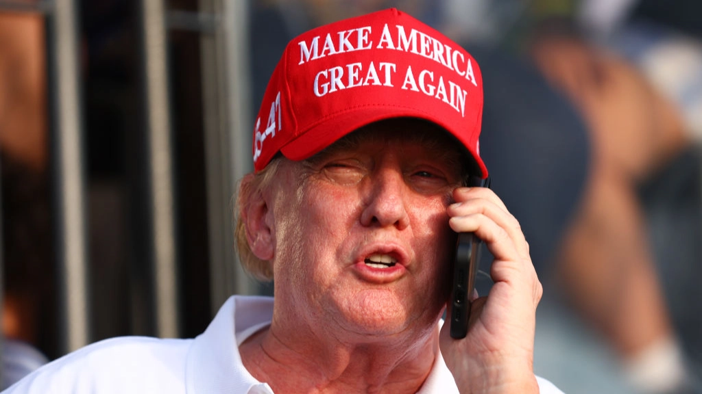 Trump's new 'golden' smartphone sparks worrying conspiracy theory amid harsh tariffs on Apple