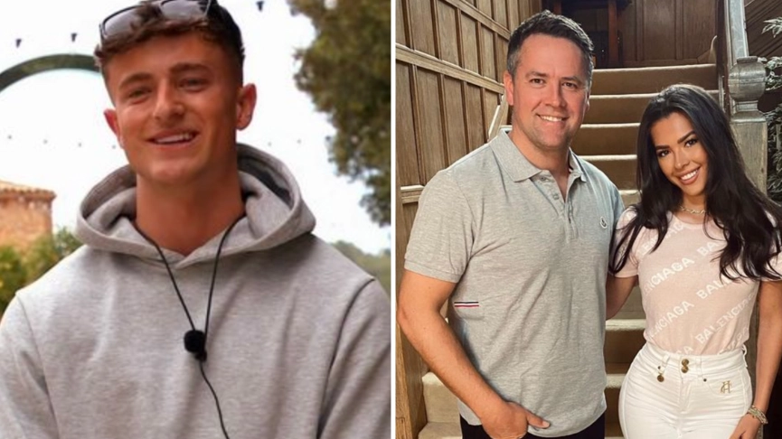 Love Island's Liam Reacts As He Finds Out About Gemma's Dad For The First Time