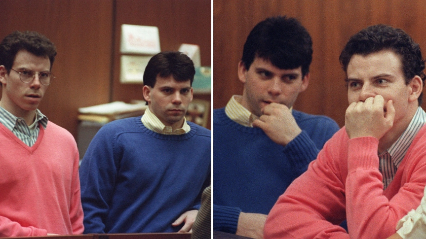 Chilling 911 call Menendez brothers made pretending to find their parents dead just moments after killing them