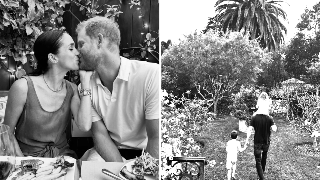 Prince Harry’s latest photo with Archie and Lilibet is ‘clear message’ despite olive branch, royal expert claims