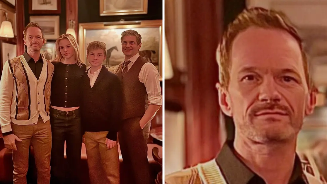 Neil Patrick Harris shares new photo of kids and husband and everyone is making the same point