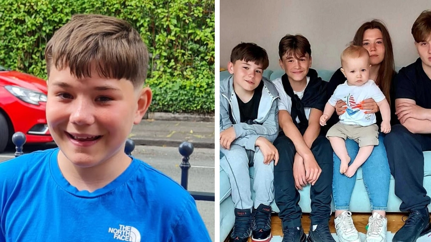 Heartbroken mum forced to tell son had only had up to a year left to live