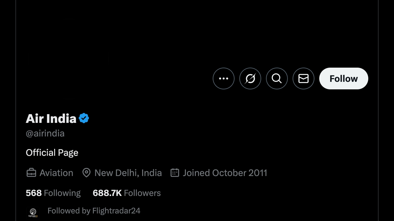 Why Air India has 'blacked out' its social media following major plane crash with over 200 passengers