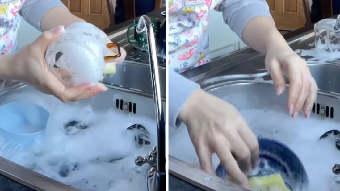 People shocked after seeing ‘how British people wash the dishes’